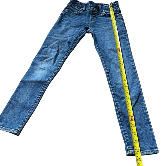 🌼 5/$25 GapKids Girls Legging Jeans Size 8 Regular Stretch Denim Pull-On Waist - Picture 3 of 8